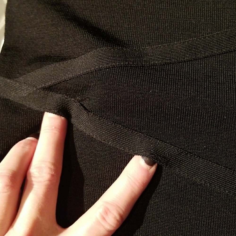 Bebe little black dress. - Picture 7 of 8